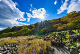 那須高原　高原地　写真