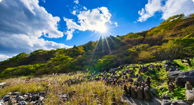 那須高原　高原地　写真