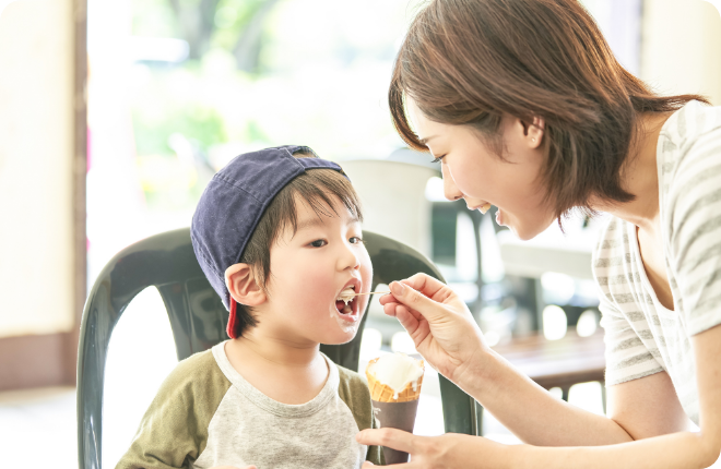 牧場といえば「ソフトクリーム」