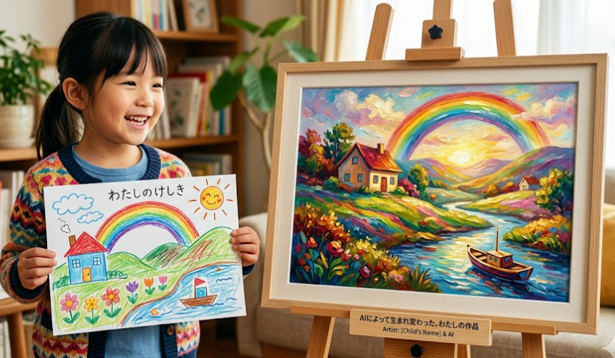 🎨AIお絵かきプリント アイチャッチ